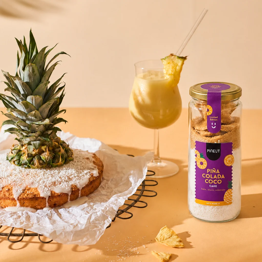 Piña Colada Cake | Cakemix met Ananas & Kokos - Afbeelding 2